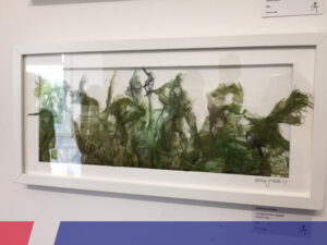 Uno de los cuadros de la galeria de arte